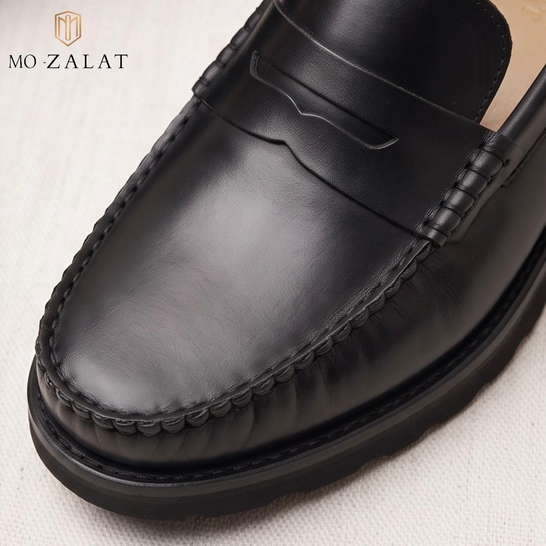 CODE:M1099 BLK-LEATHER