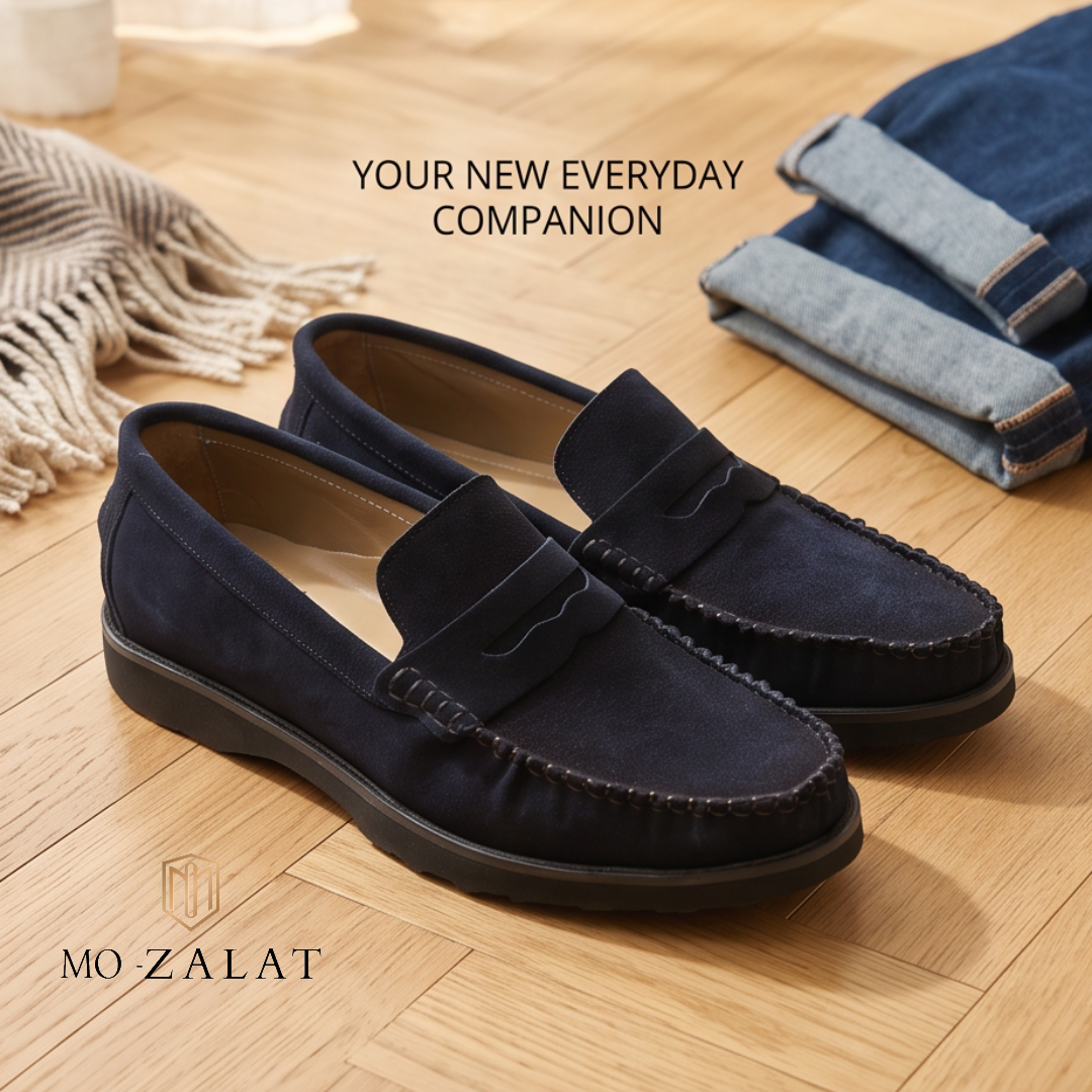 CODE:M1099 BLUE-SUEDE